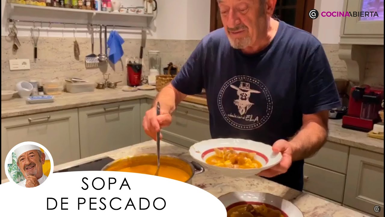 sopa de pescado tradicional vasca