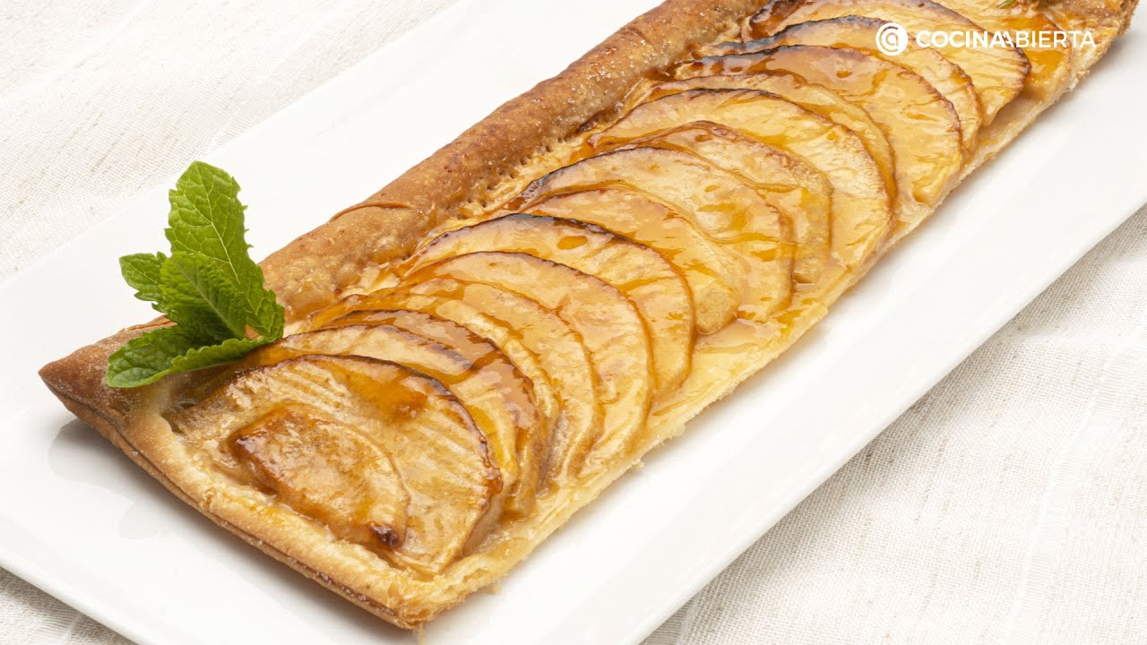 tarta de manzana con hojaldre karlos arguiñano