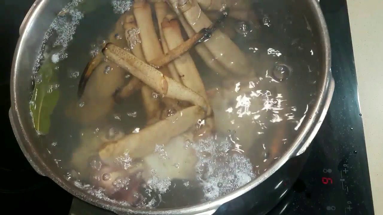 tiempo de coccion cuerpos marisco