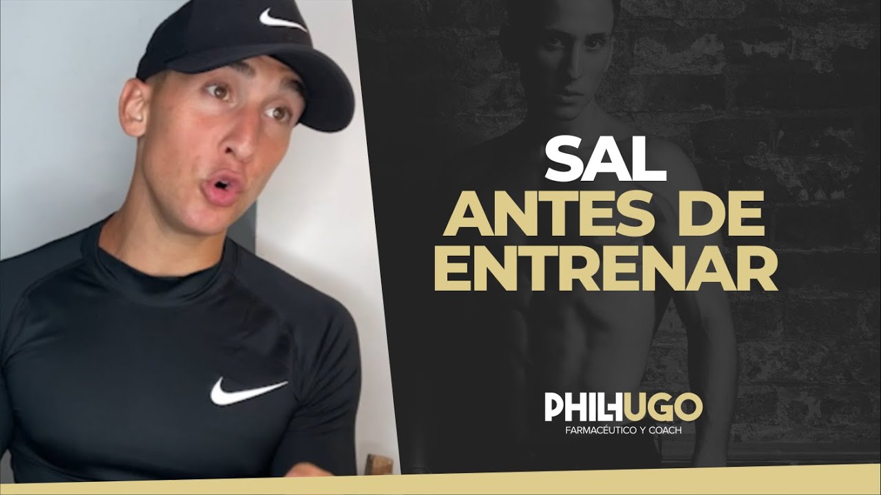 tomar sal antes de entrenar