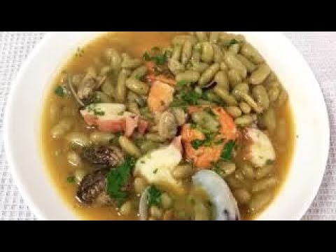 verdinas con marisco receta asturiana