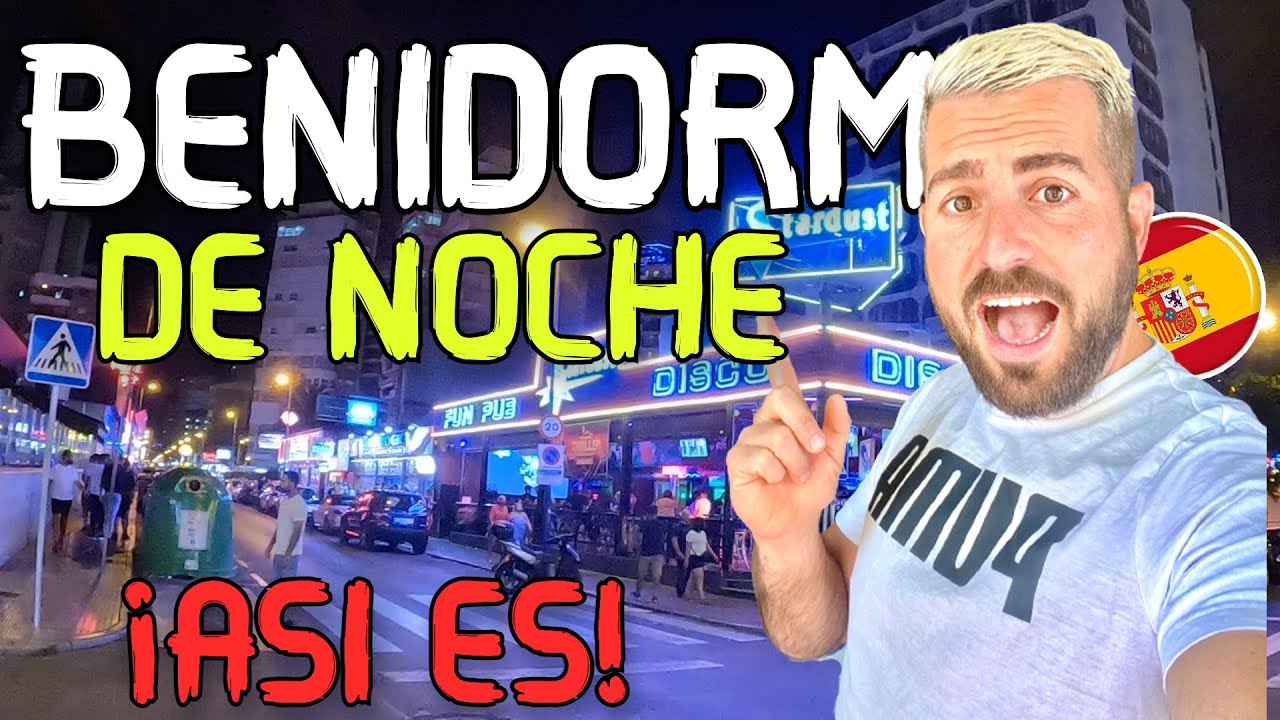 zona de fiesta en benidorm