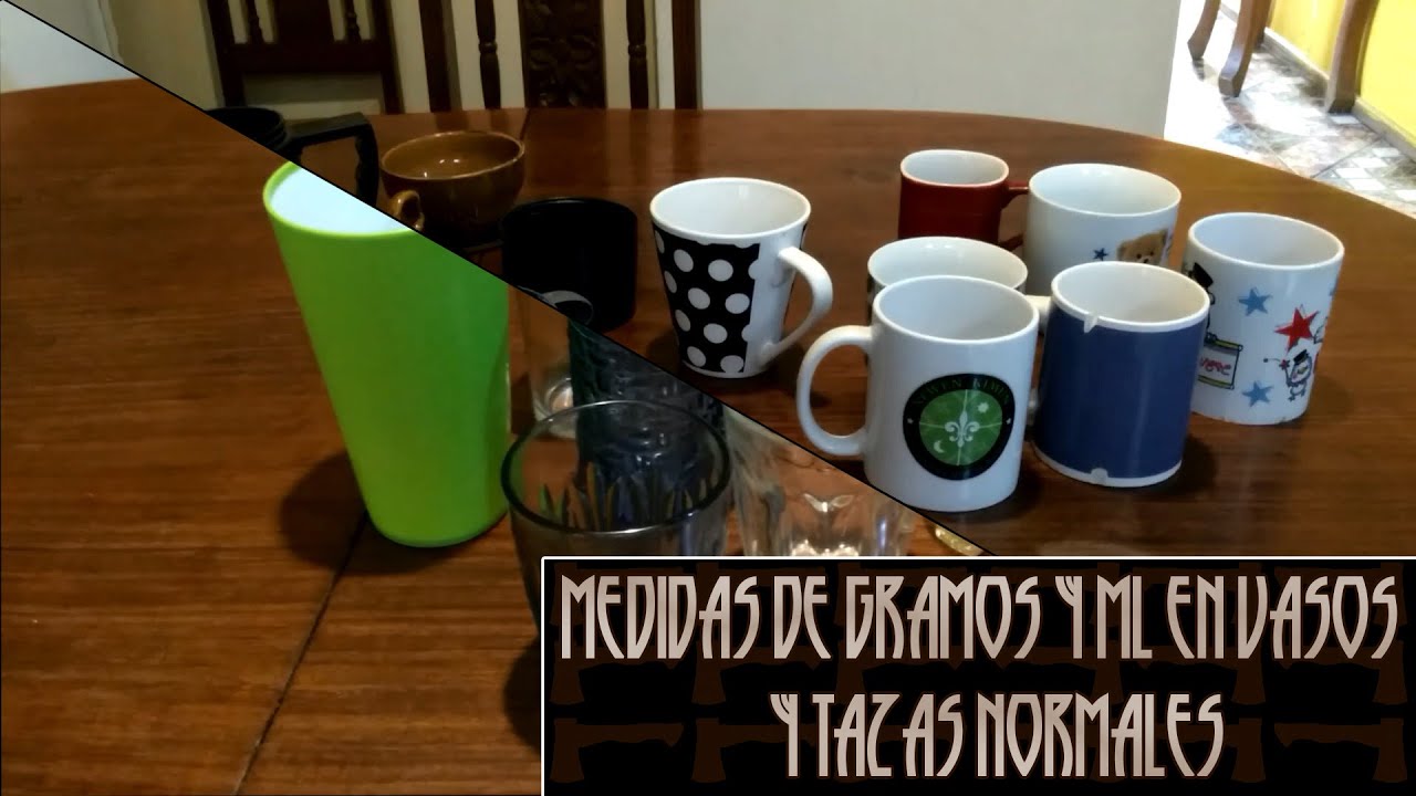 500 ml cuantos vasos son