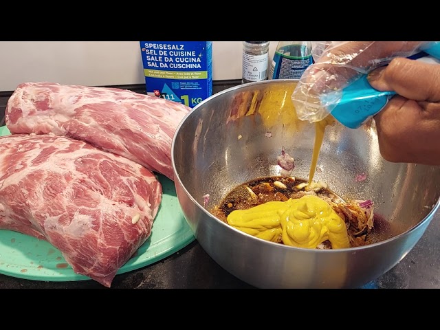 adobo para churrasco de cerdo