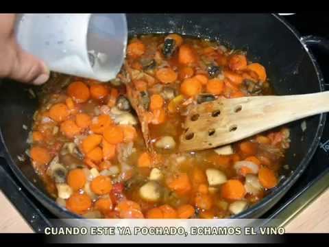 albondigas con champiñones y tomate