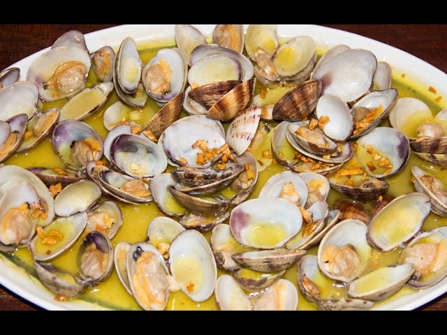 almejas a la sarten arguiñano