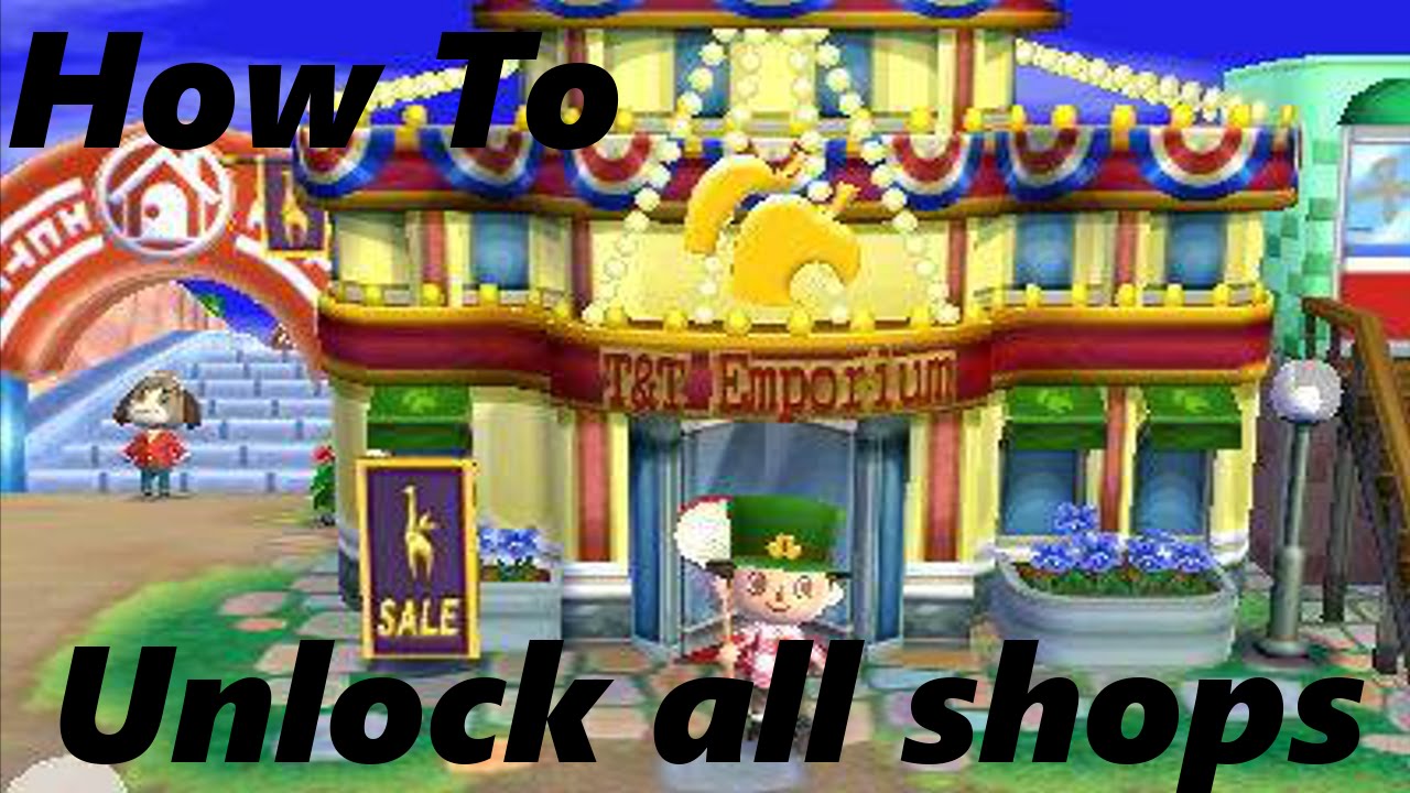 animal crossing new leaf tiendas