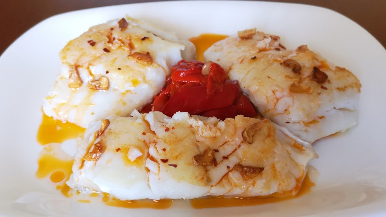 bacalao a la plancha con ajos