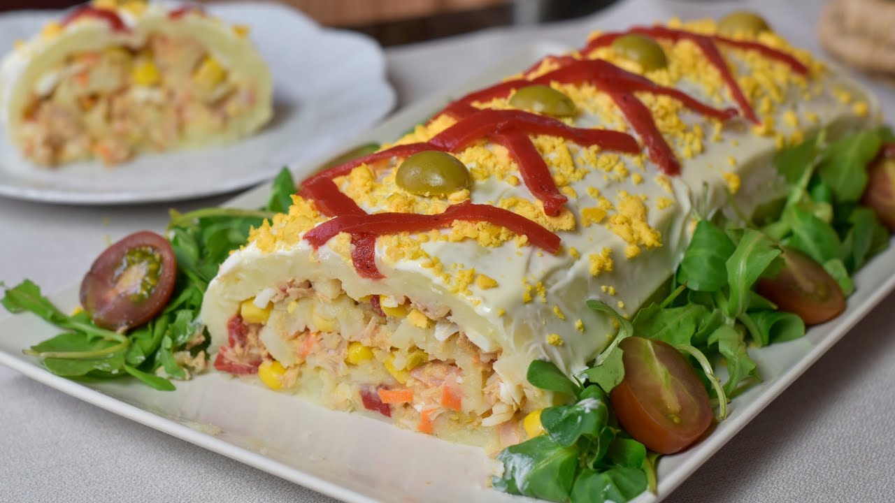 brazo de gitano de patata