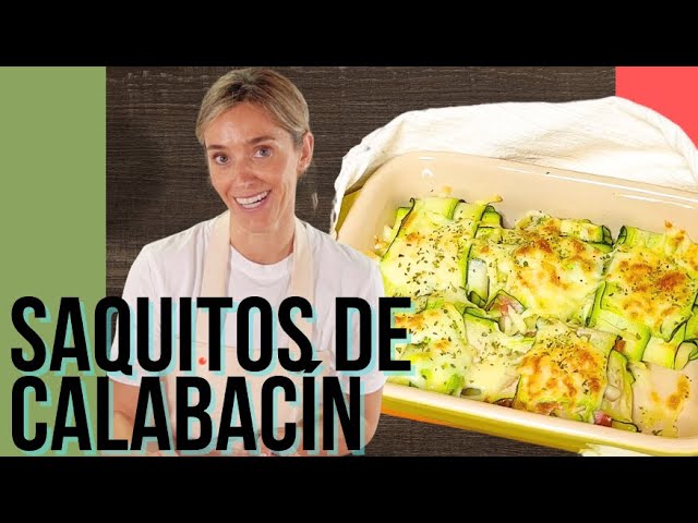 calabacin con queso y jamon