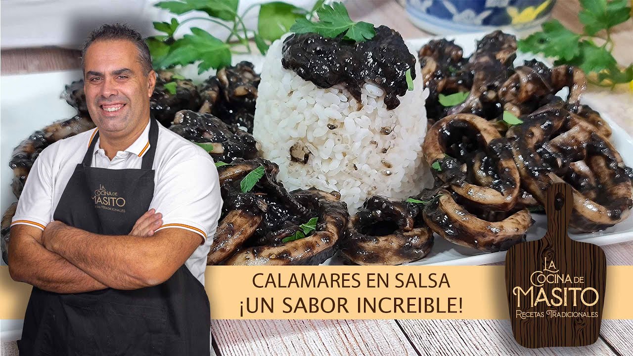 calamares en su tinta receta de mi madre