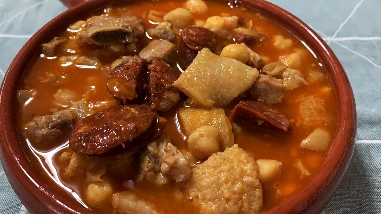 callos con garbanzos ala madrileña