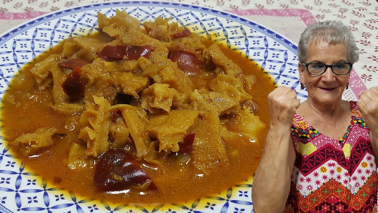 callos de cordero de la abuela