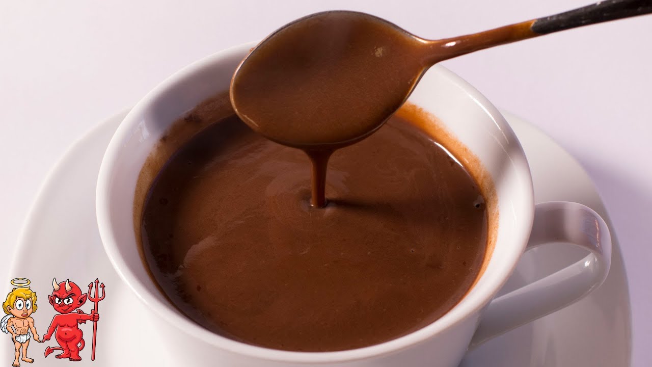 calorías chocolate a la taza
