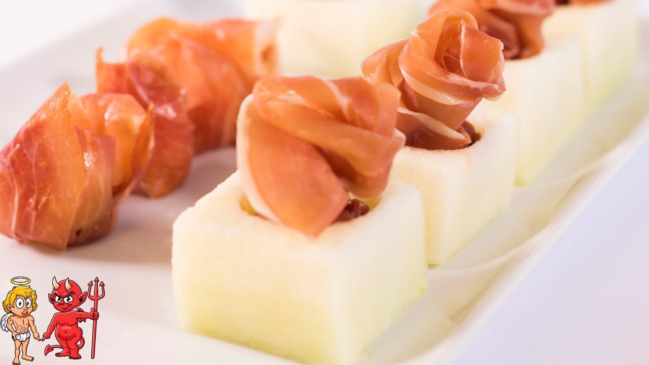 calorias del melon con jamon