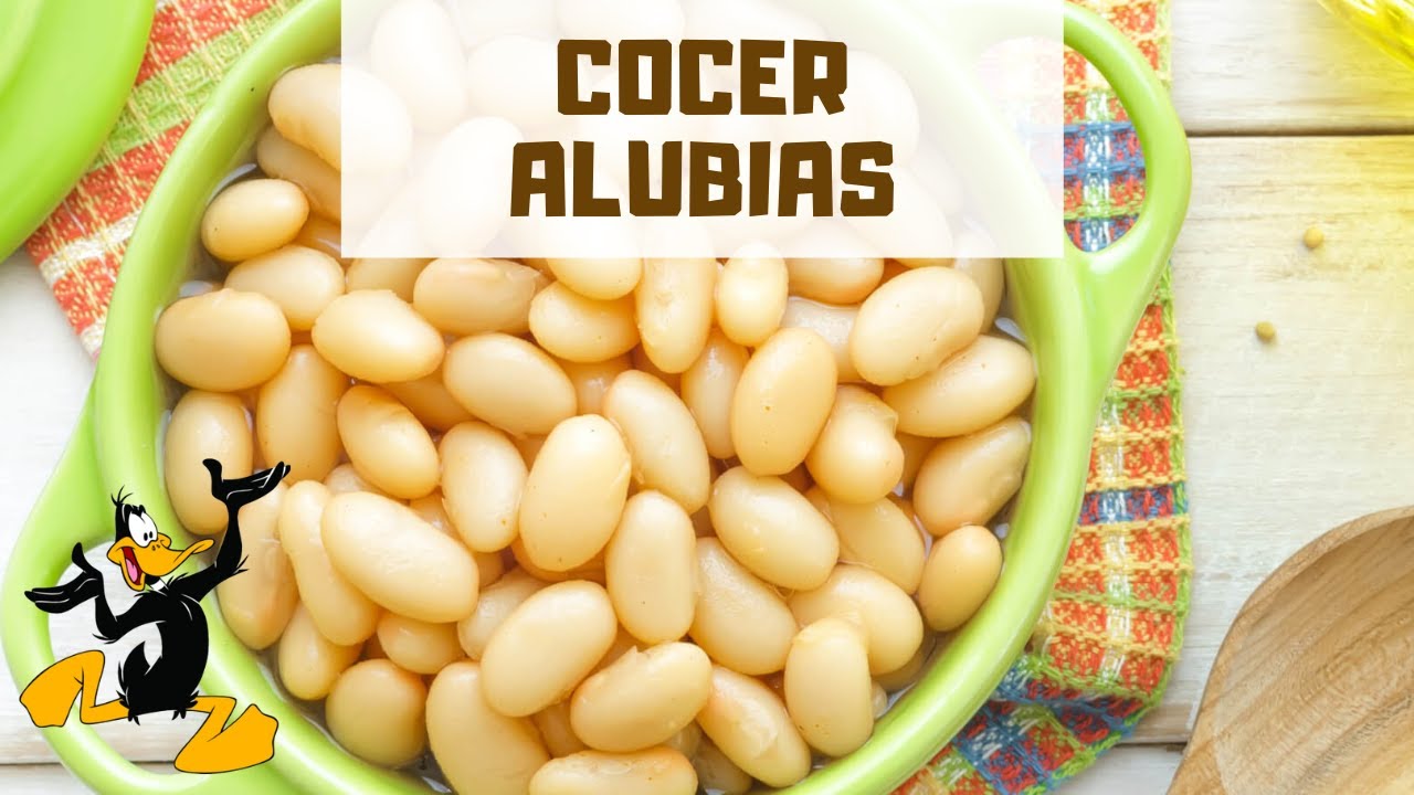 cantidad de agua para cocer alubias