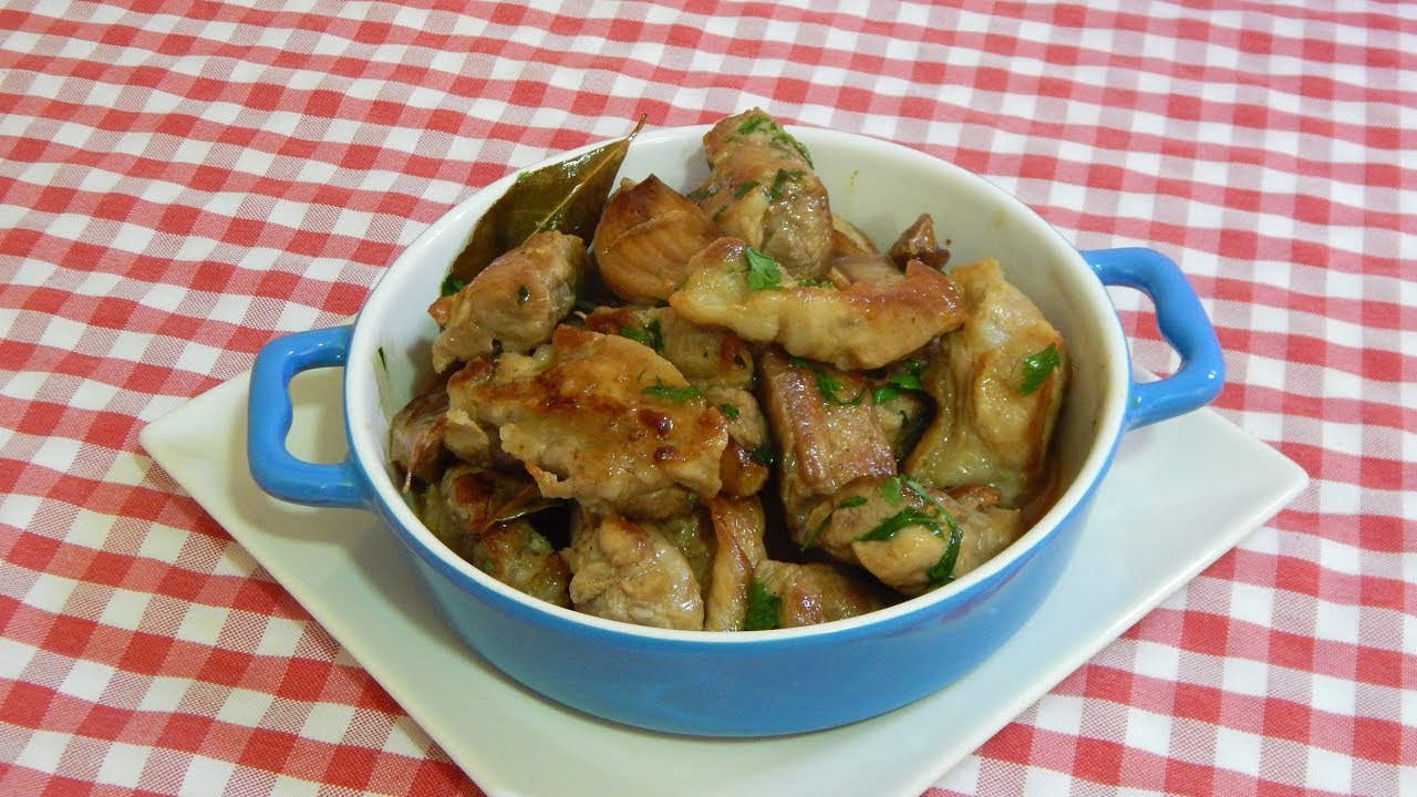 carne de lagarto de cerdo