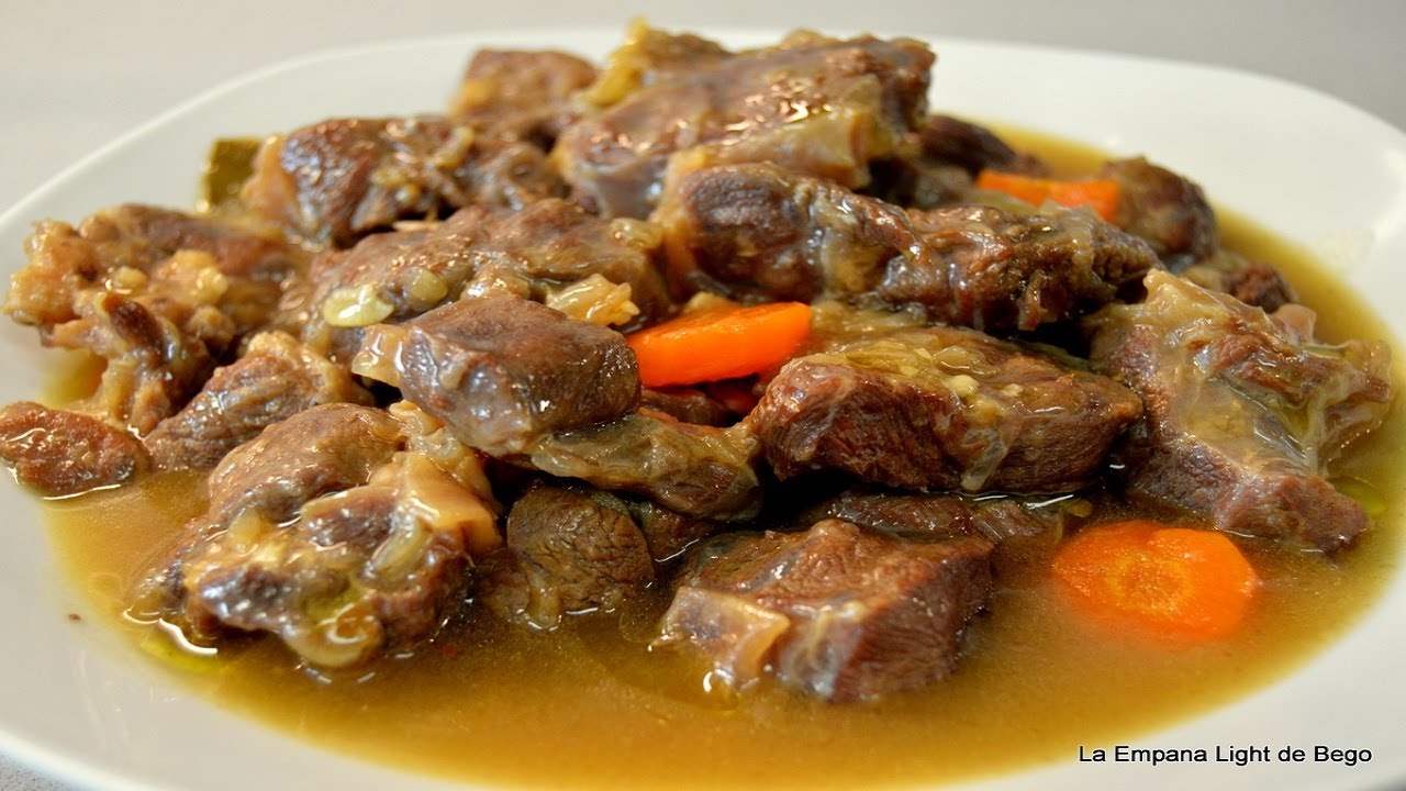 carne en salsa en olla express