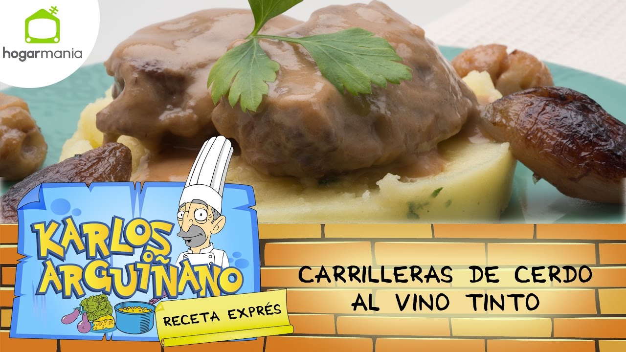 carrilleras al vino tinto karlos arguiñano