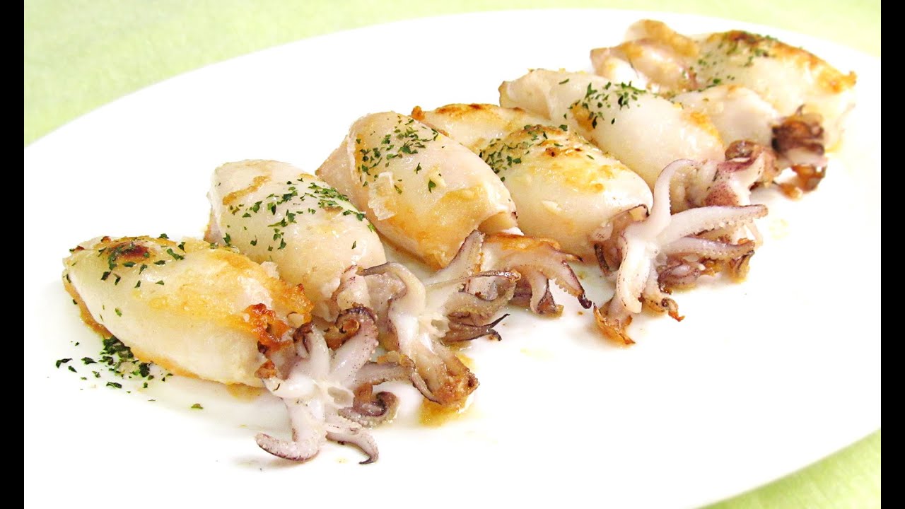 chipirones pequeños a la plancha