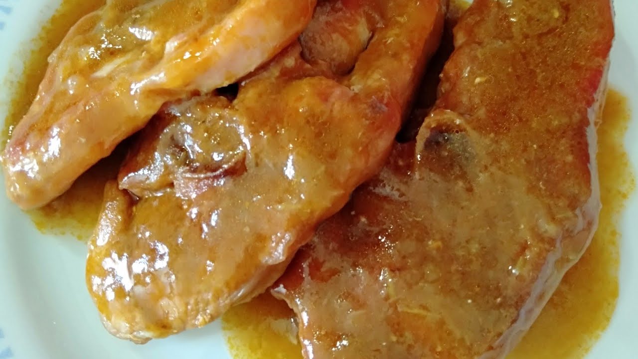chuletas de pavo en salsa