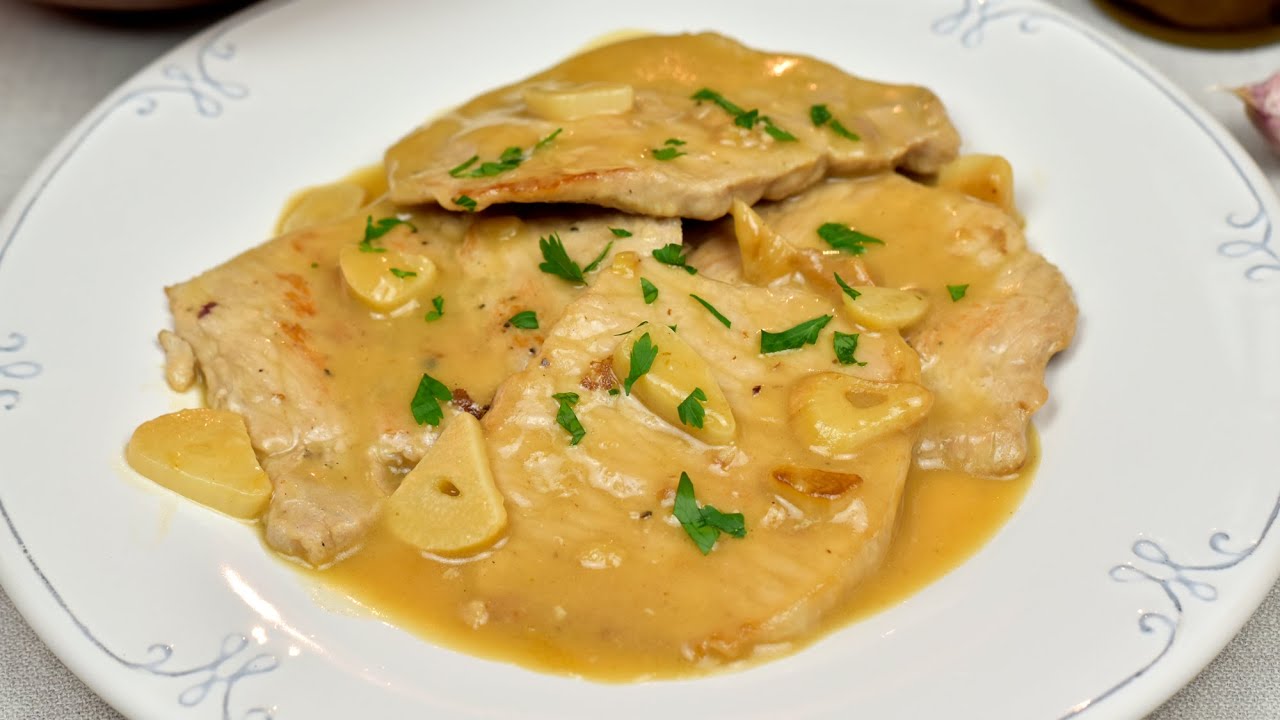 cintas de lomo en salsa