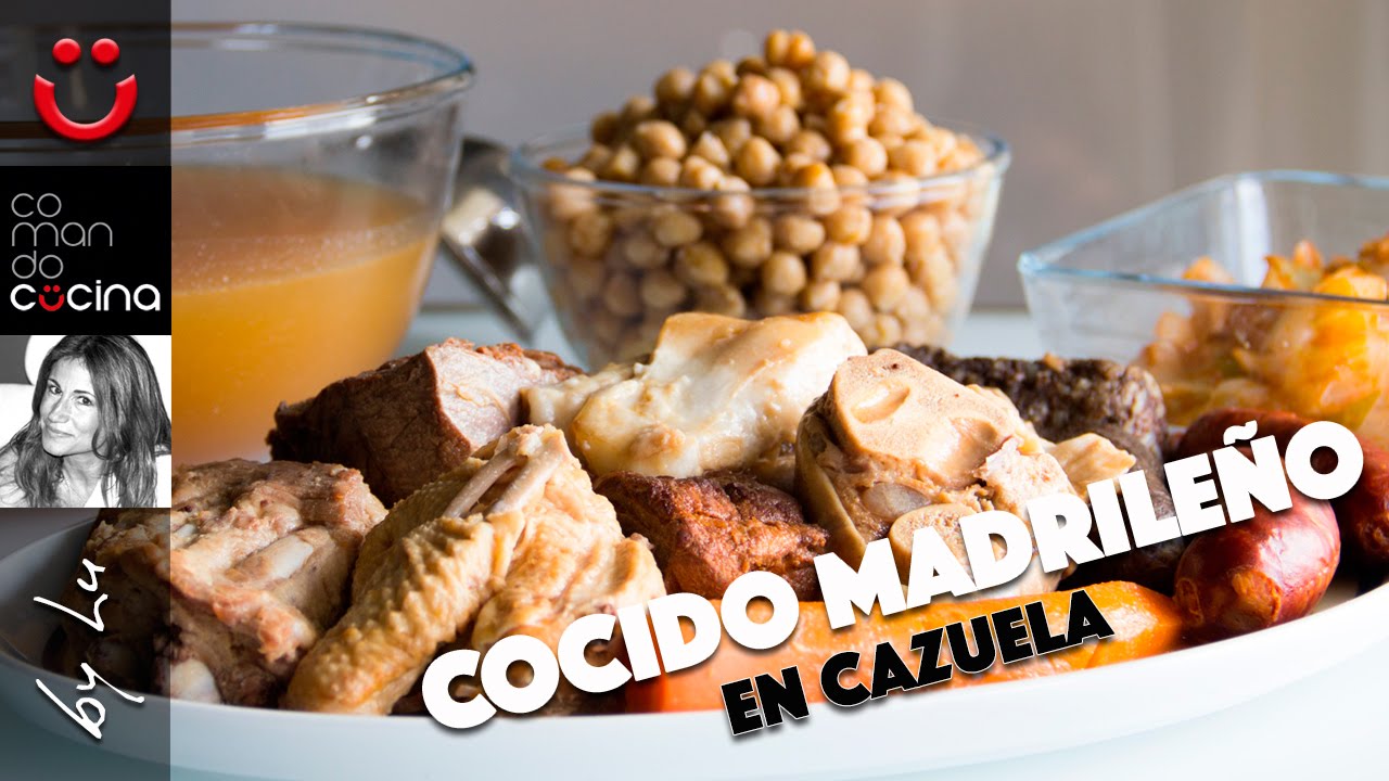 cocido madrileño a fuego lento