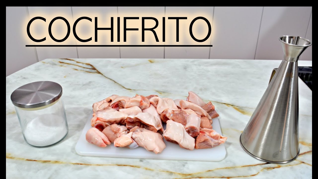 como hacer cochinillo frito crujiente