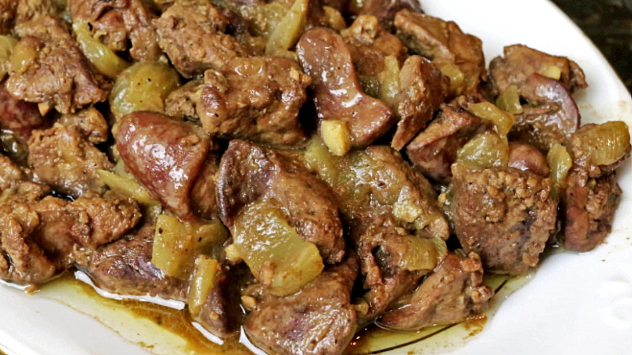 como hacer higaditos de pollo en salsa