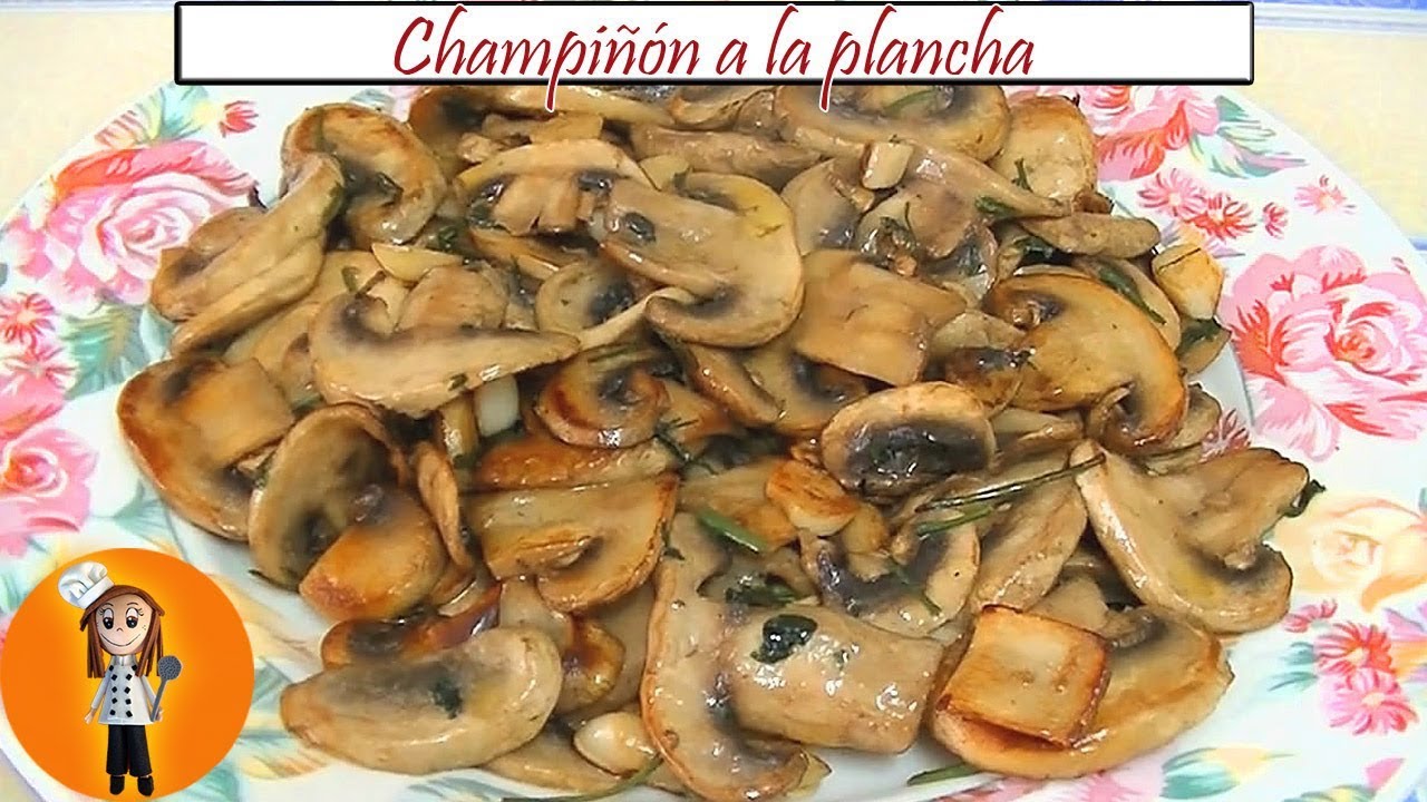 como hacer hongos a la plancha
