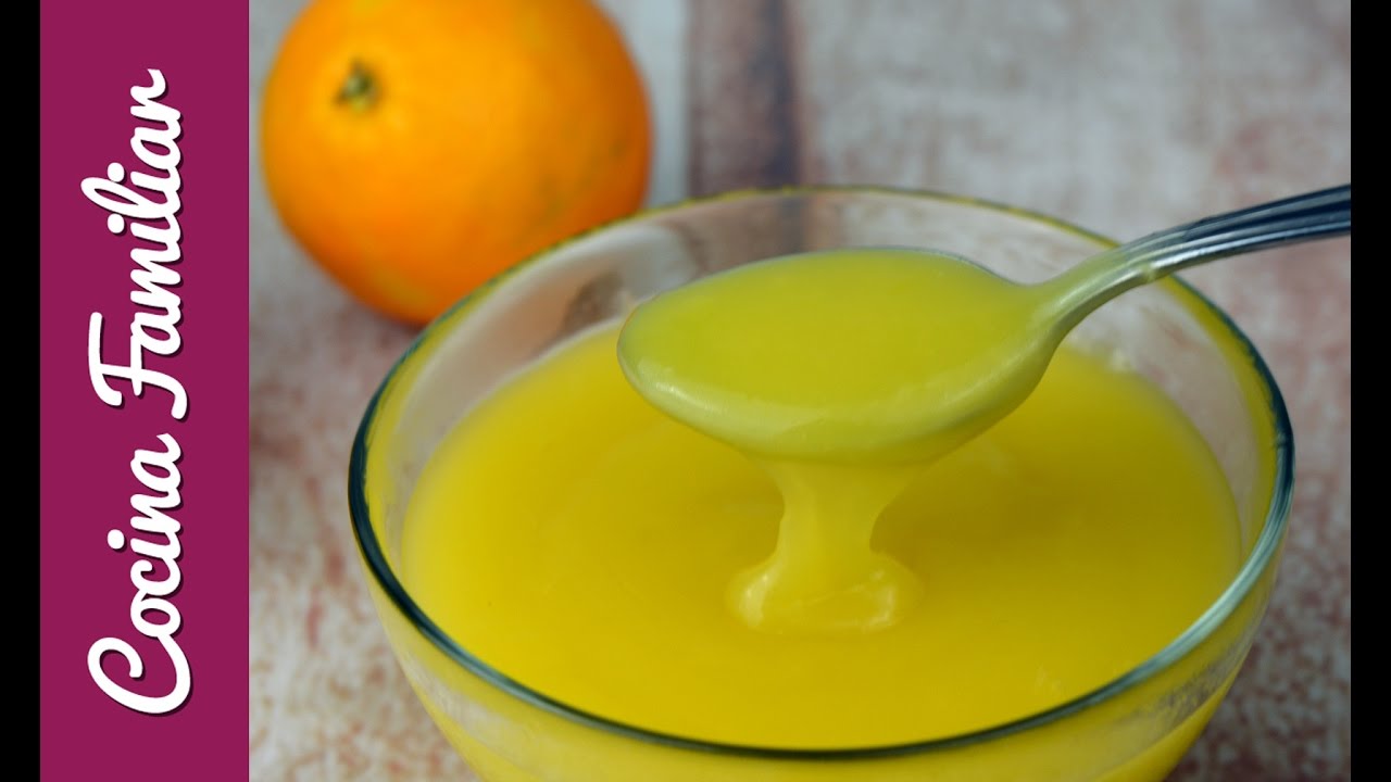 como hacer salsa de naranja