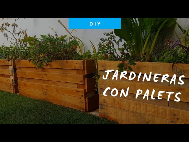 como hacer una jardinera casera