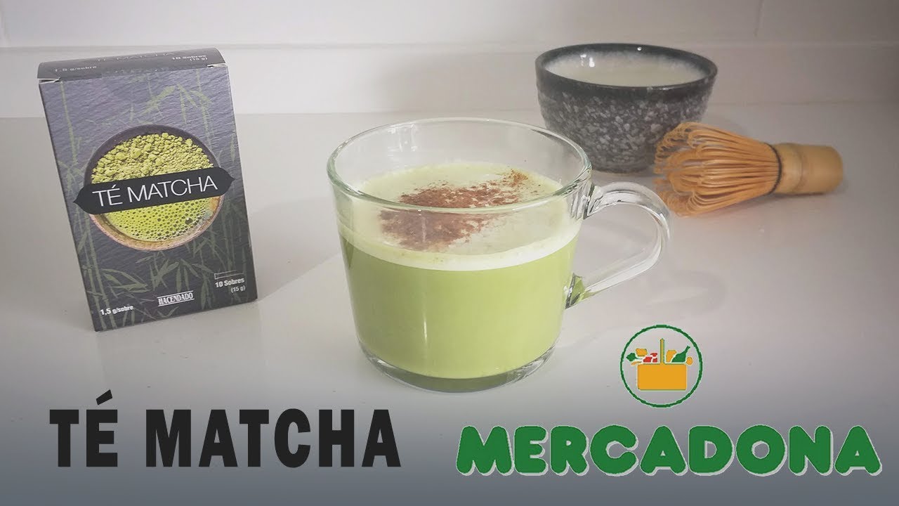 como preparar el te matcha de mercadona