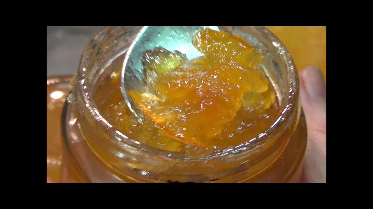 como se hace la mermelada de naranja amarga