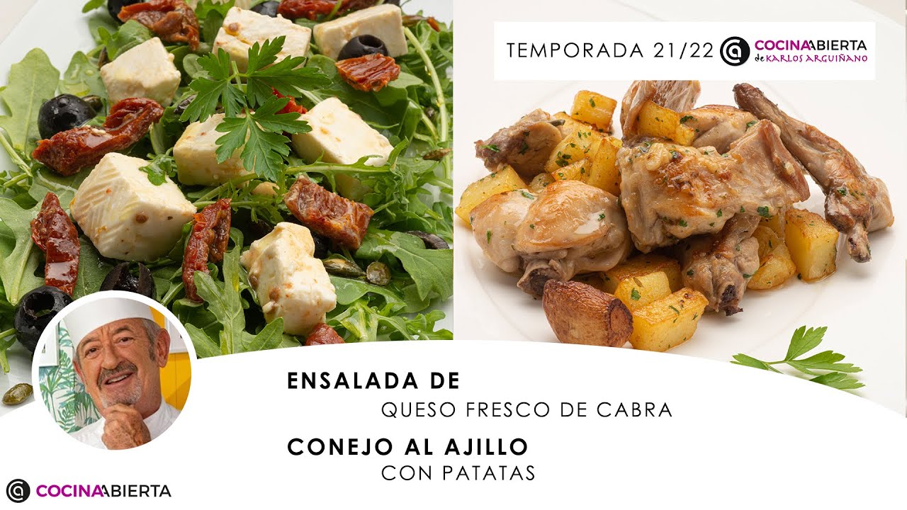 conejo al ajillo de karlos arguiñano