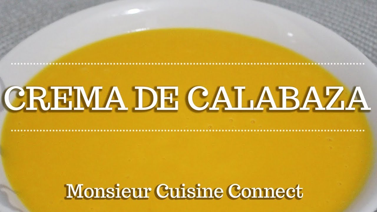crema de calabaza al curry monsieur cuisine