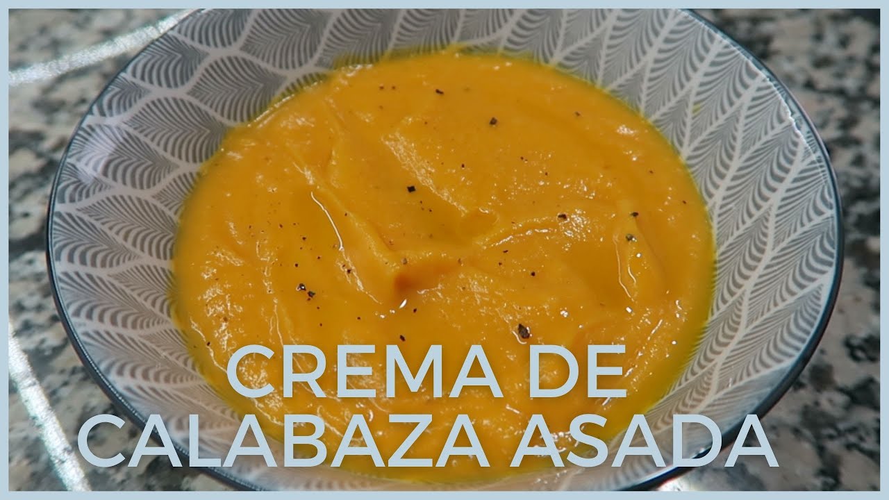 crema de calabaza al horno