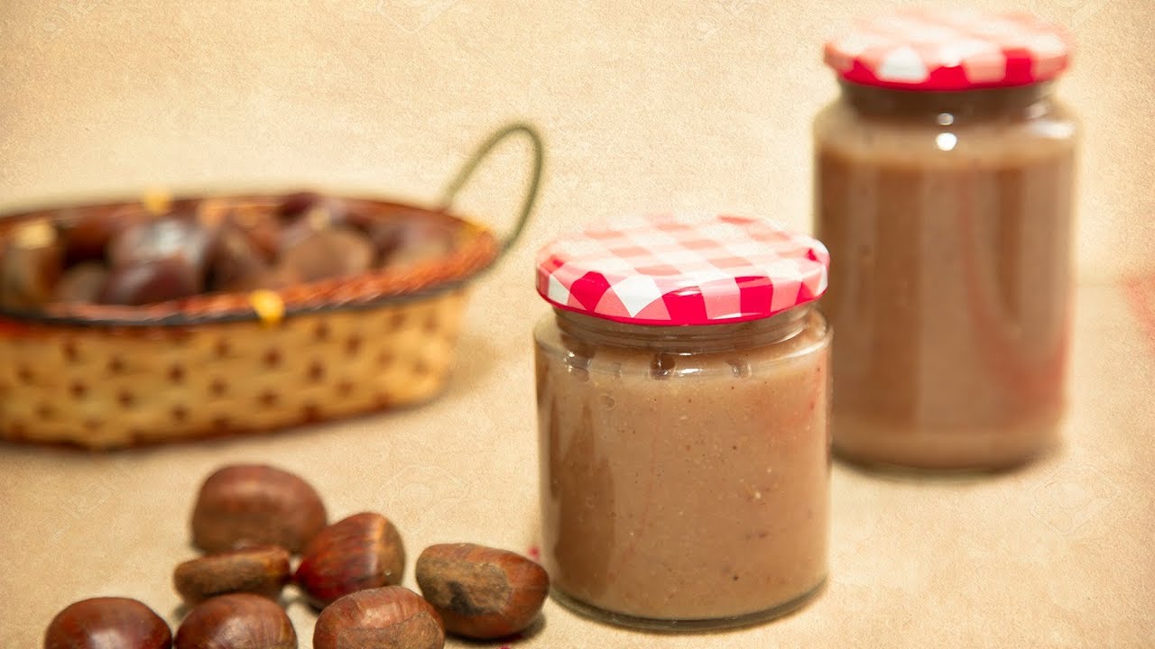crema de castañas con nata