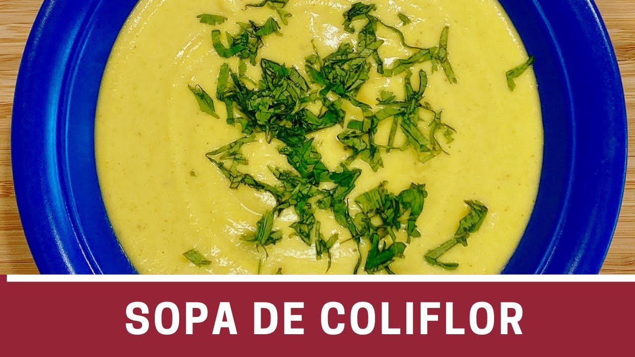 crema de coliflor al curry