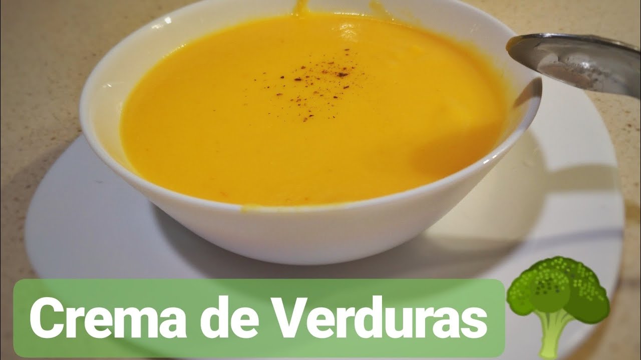 crema de verduras velocidad cuchara