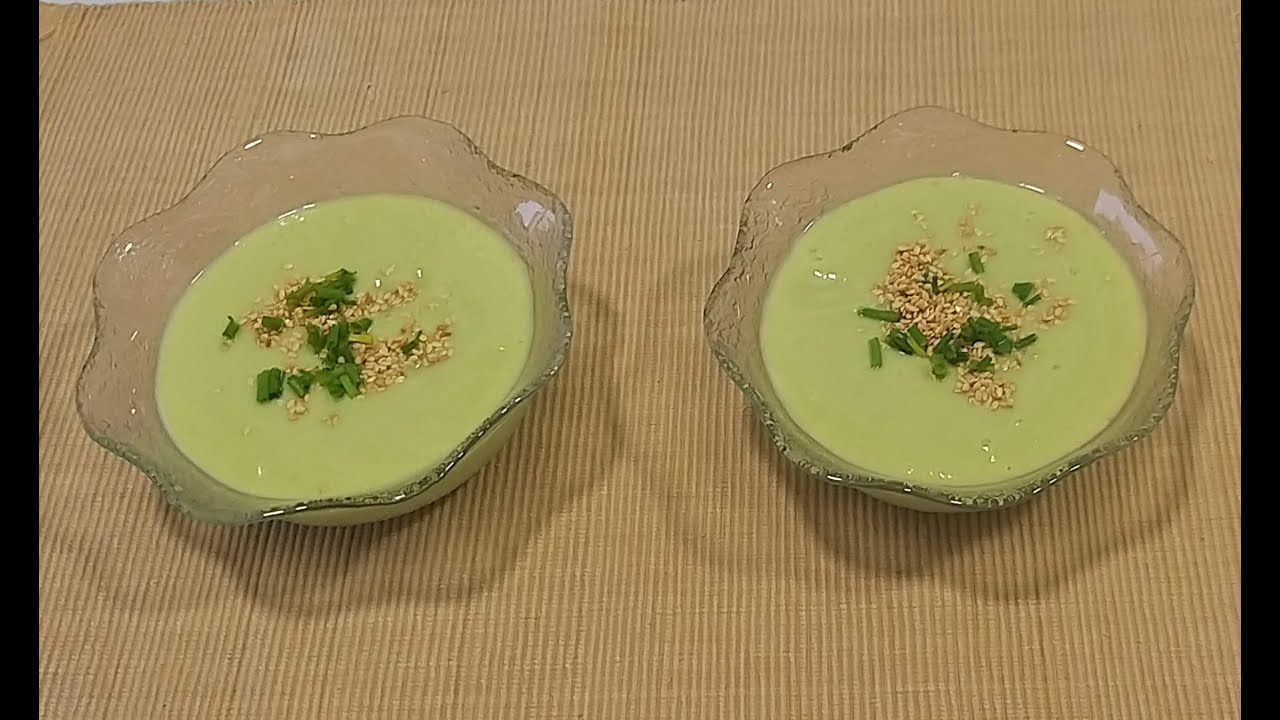 crema pepino thermomix velocidad cuchara