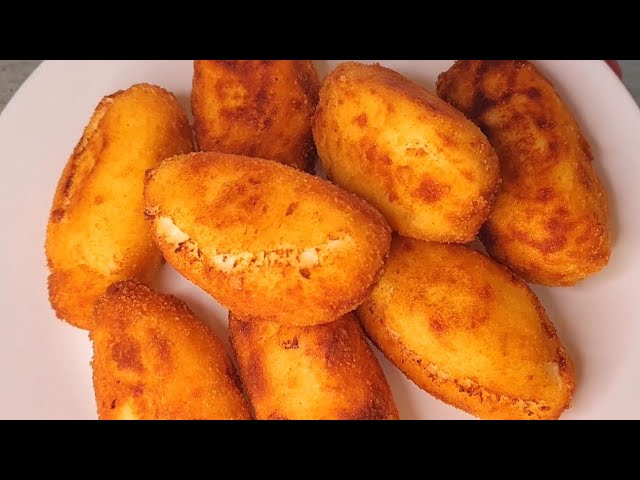 croquetas con maicena y harina de trigo