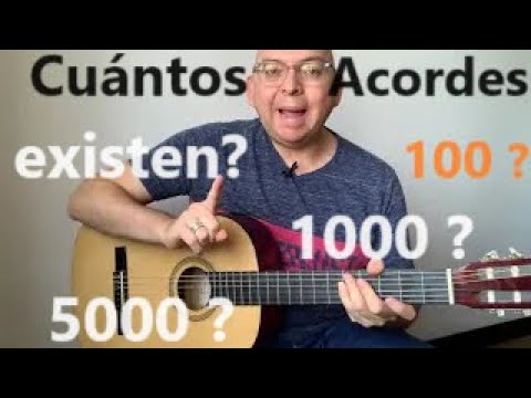 cuantos acordes hay en guitarra