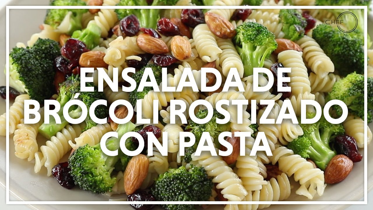 ensalada de pasta con brocoli