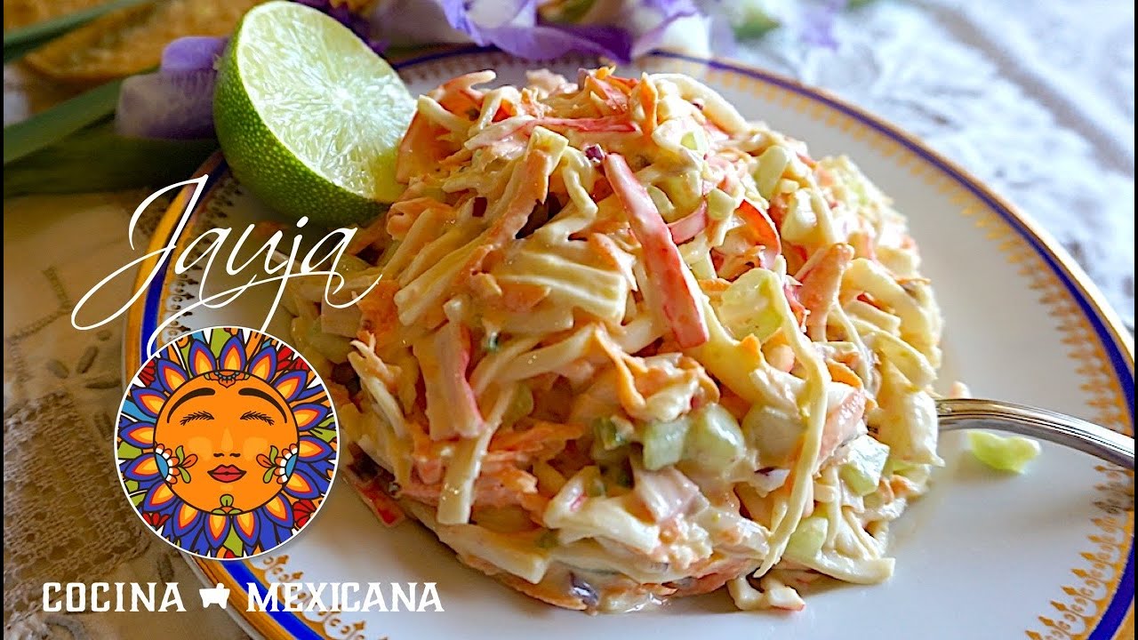 ensalada de surimi y huevo