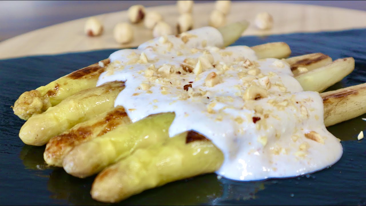 espárragos blancos a la sartén