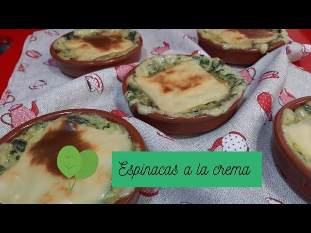 espinacas a la crema mambo