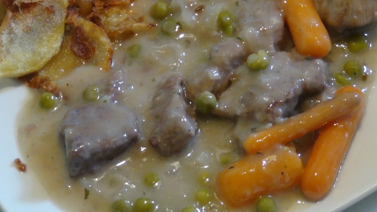 estofado de ternera con vino blanco