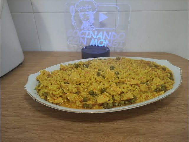 fideuá pollo thermomix - juani