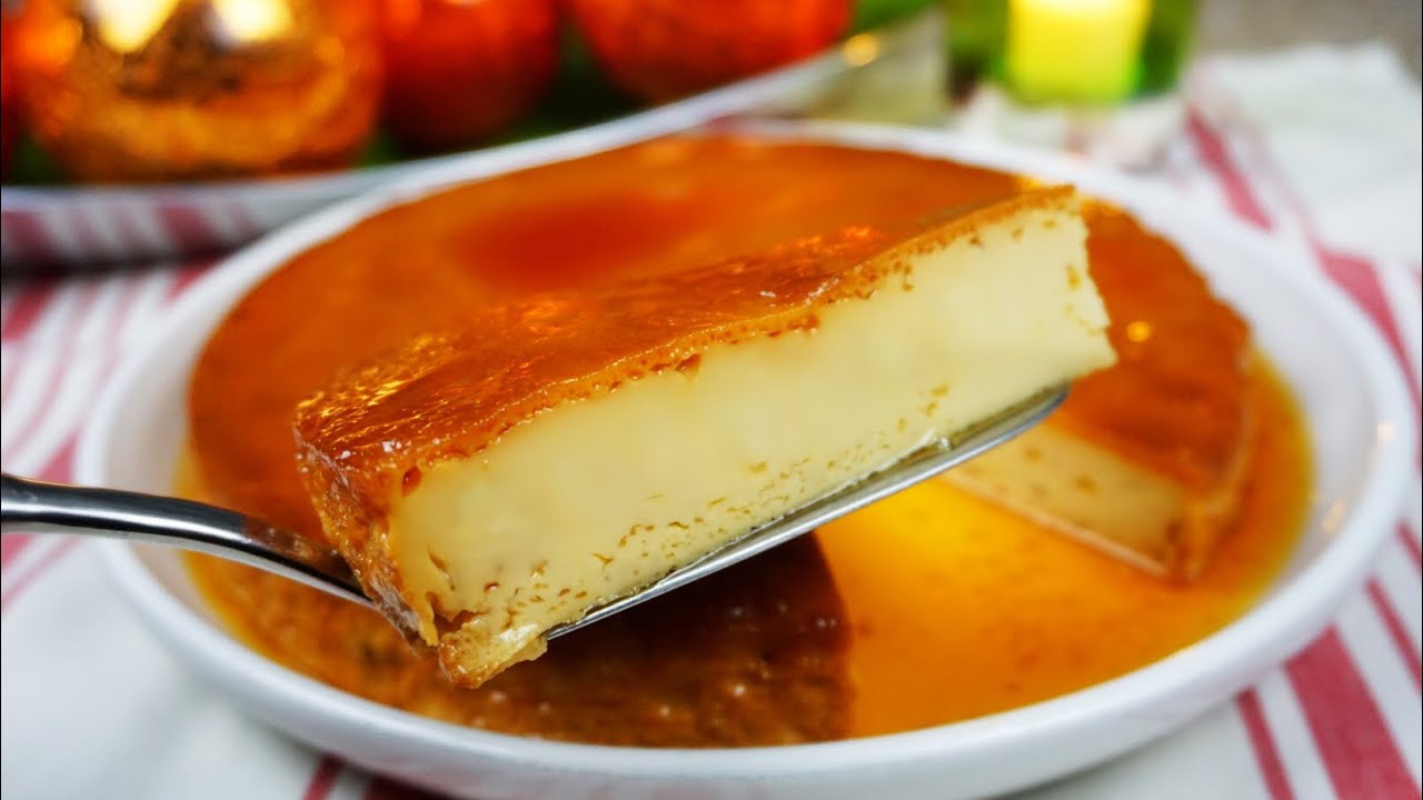 flan al baño maría en olla normal
